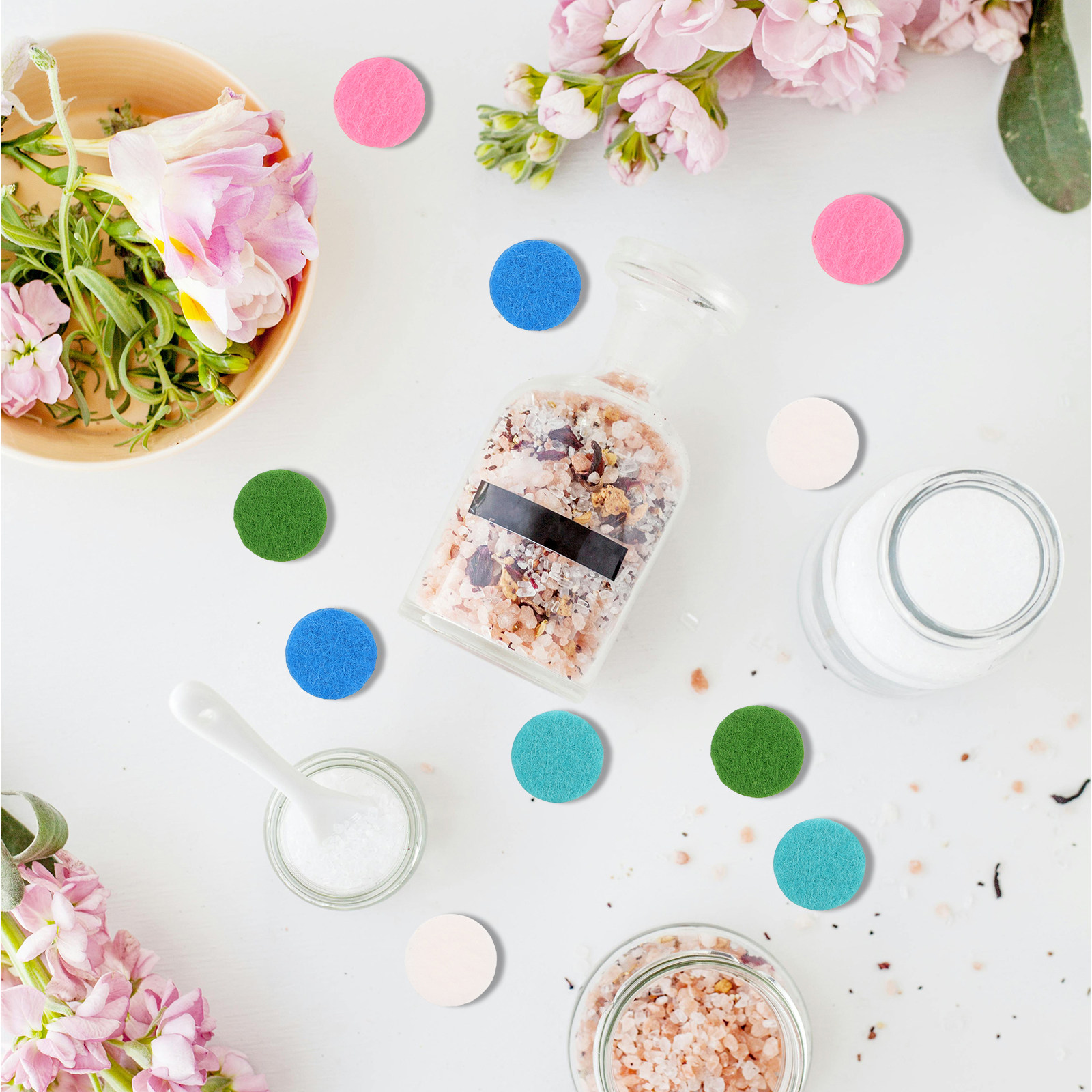 Home Fragrance Accessories - 50 шт. круглых хлопковых подушечек для