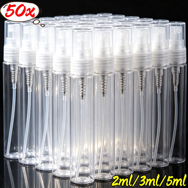 Perfume Atomizer Travel - 50/10 шт. мини-флаконов для духов, портативные