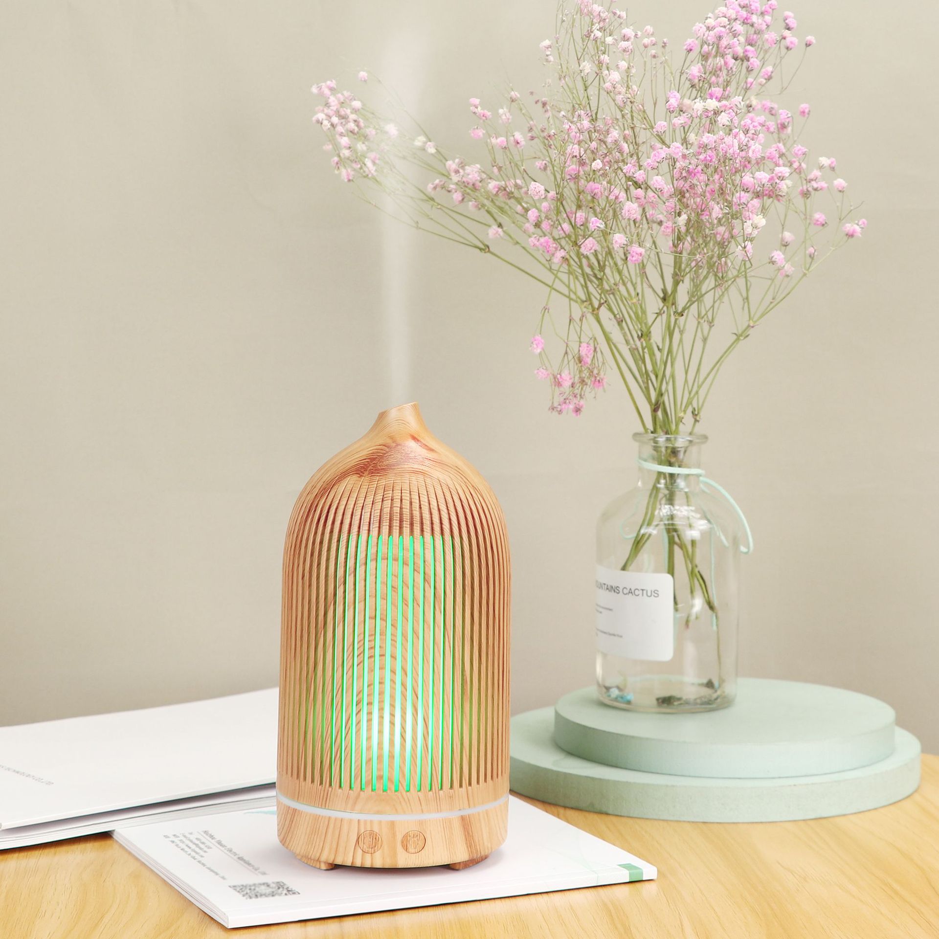 Home Fragrance Piano - Аромадиффузор, 200 мл, ваза-диффузор с разноцветной