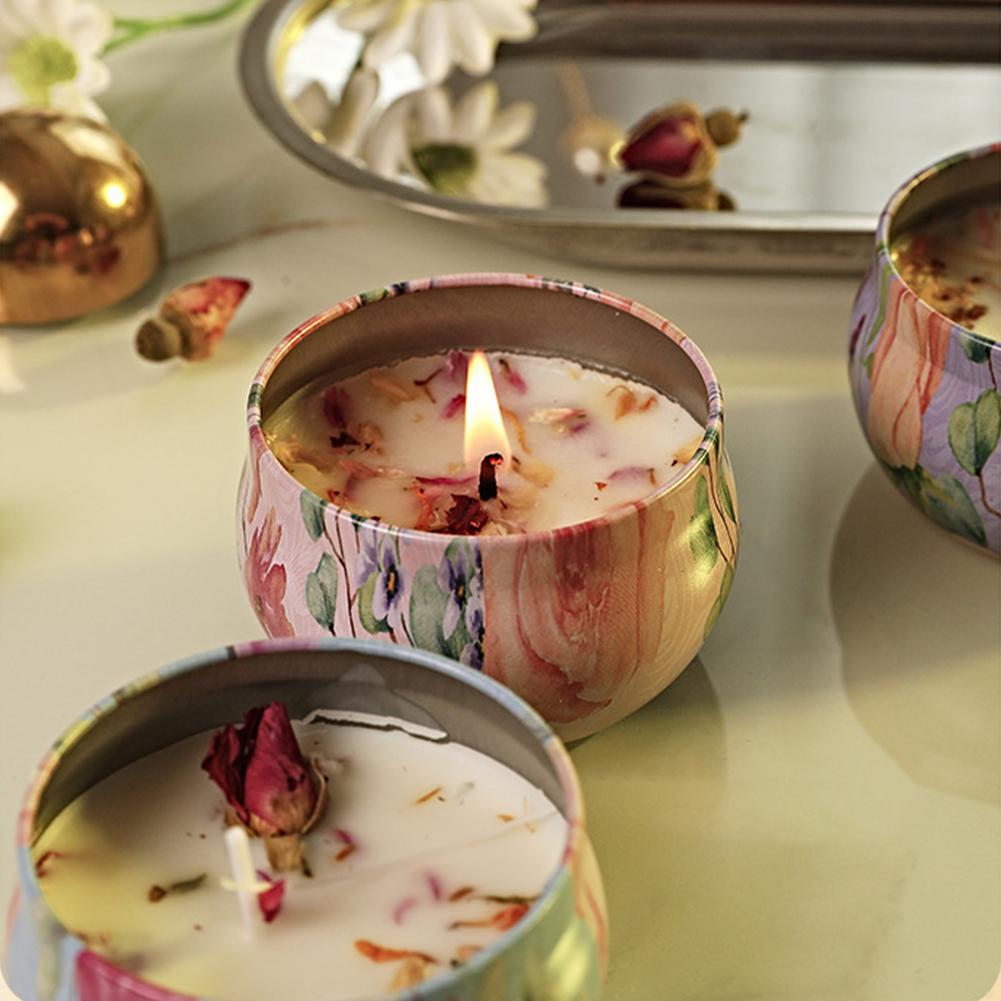 Свечи для ароматерапии, цветоч – обзор и цена Home Fragrance Scented Candle