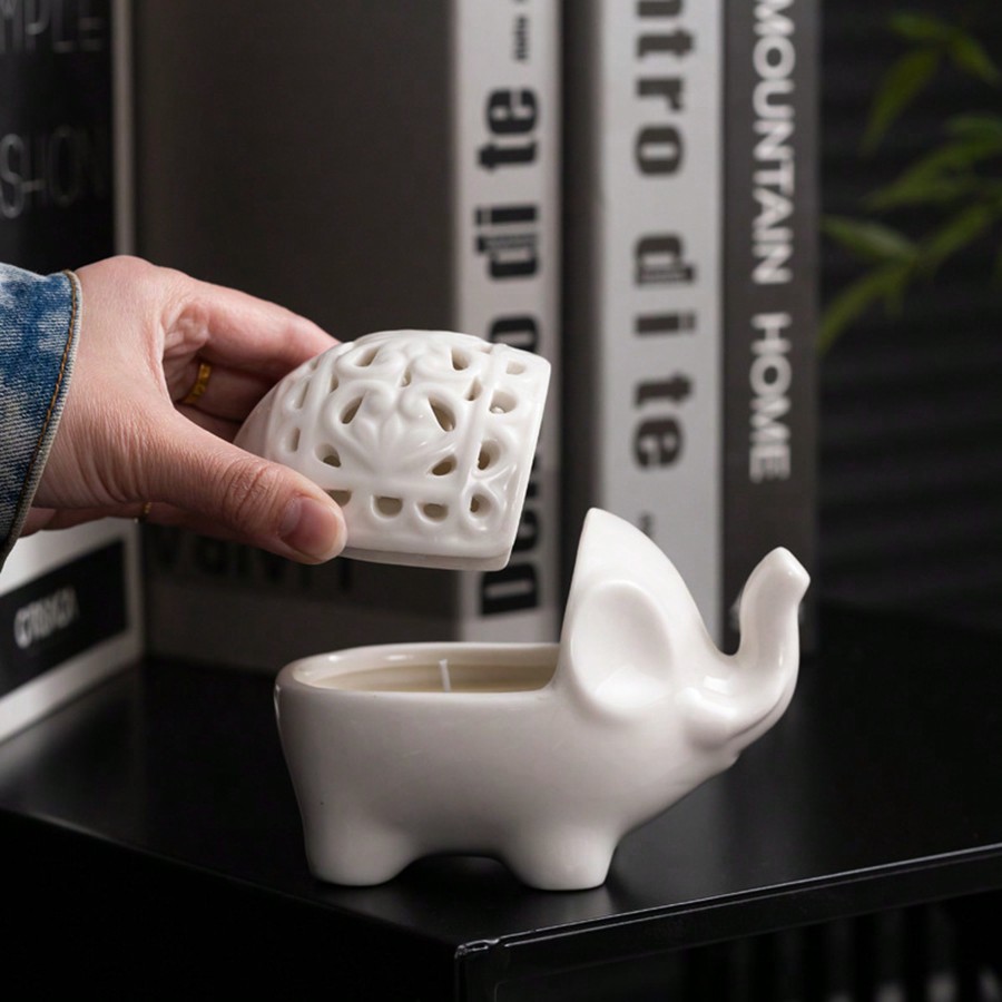 Милая керамическая аромалампа  – обзор и цена Wax Melt Burner