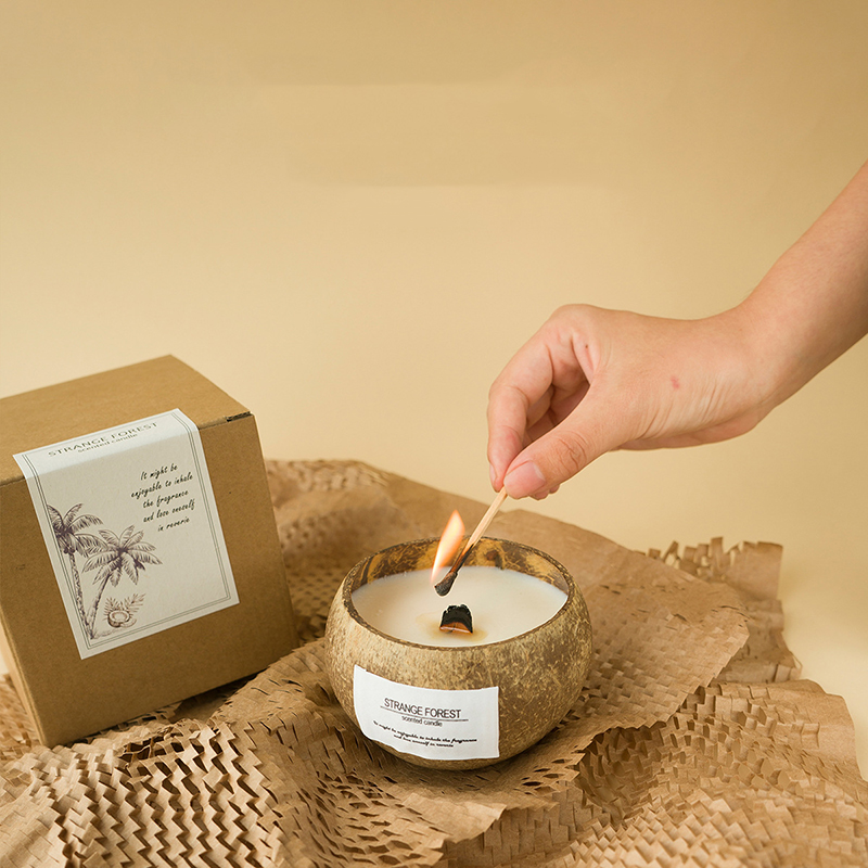 Свеча для ароматерапии из скор – обзор и цена Home Fragrance Scented Candle