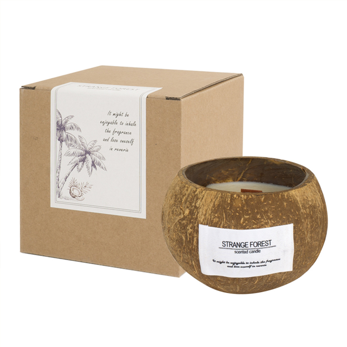 Свеча для ароматерапии из скор – обзор и цена Home Fragrance Scented Candle