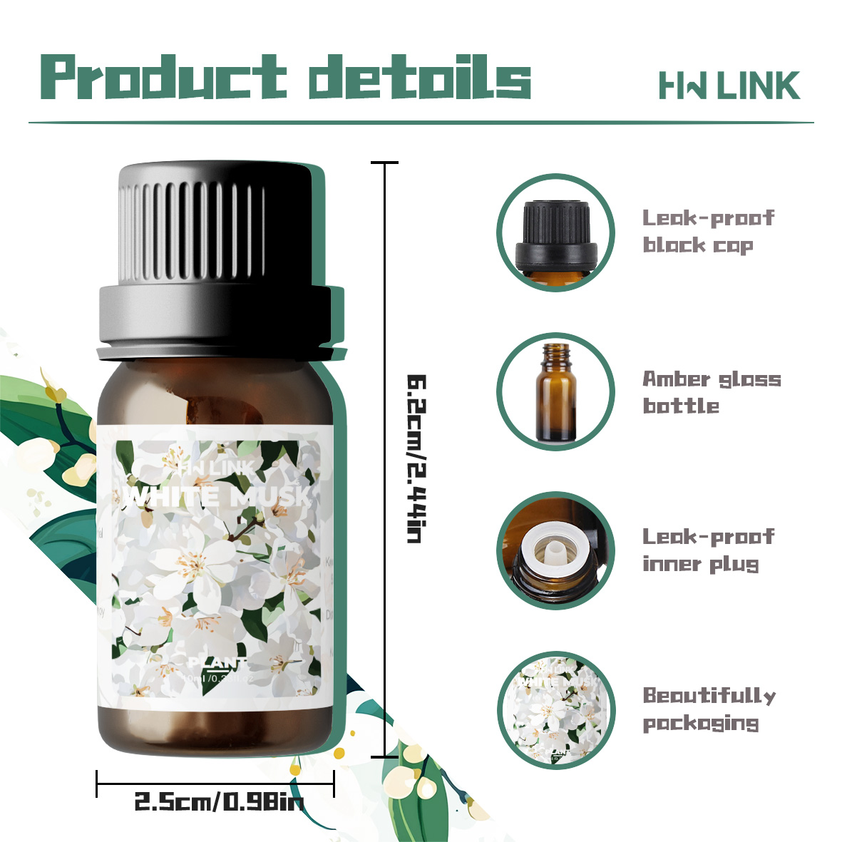 Эфирное масло белого мускуса 1 – обзор и цена Home Fragrance Accessories