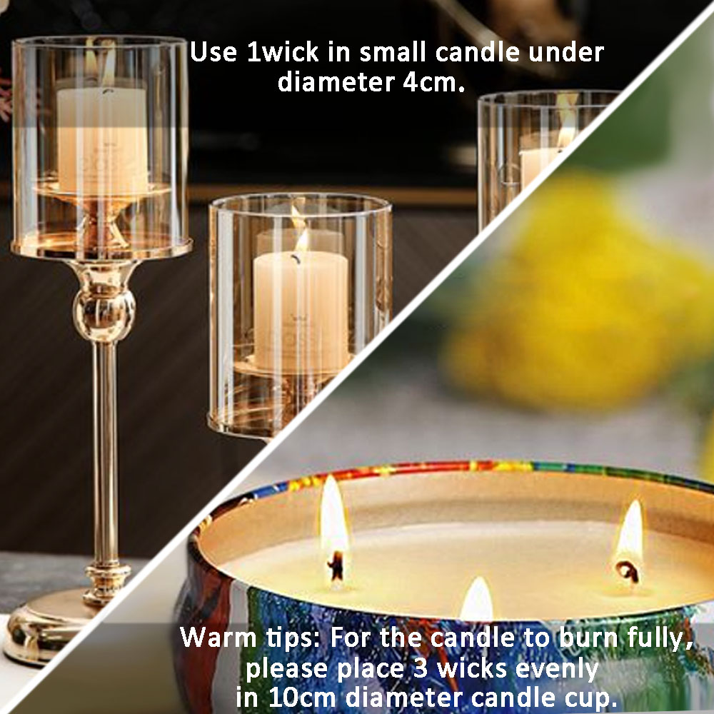 55 шт., фитиль для цветочной с – обзор и цена Wooden Wick Candle
