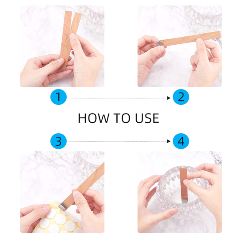 30 шт. деревянные фитили для и – обзор и цена Wooden Wick Candle