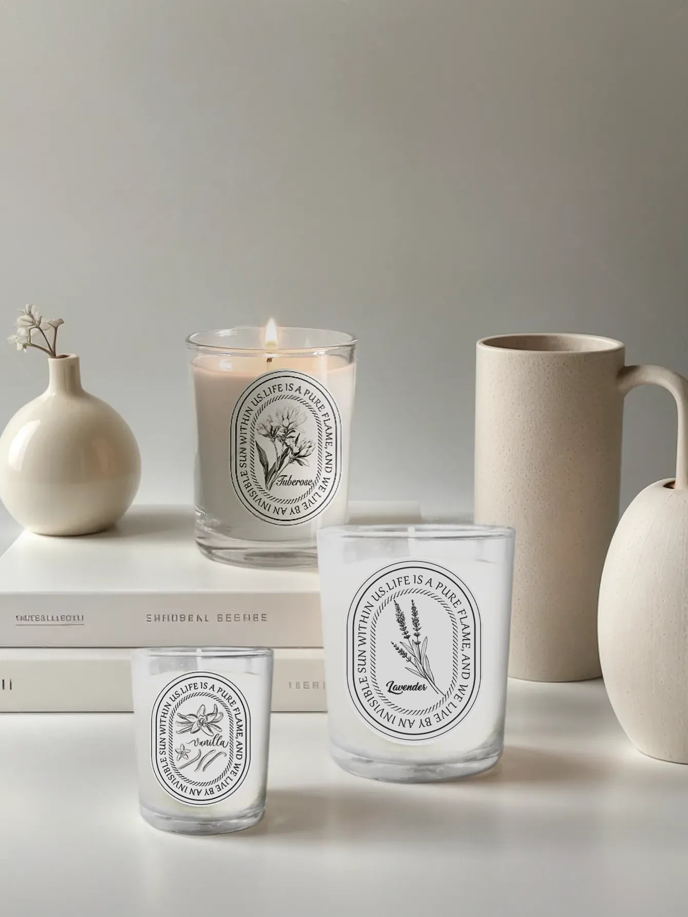 Свечи в стеклянных банках с ар – обзор и цена Home Fragrance Scented Candle