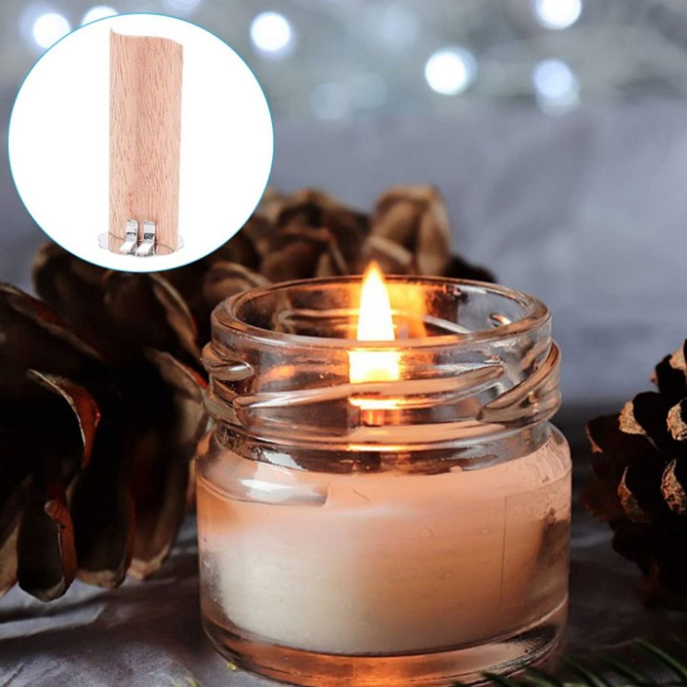 Высококачественные S-образные  – обзор и цена Wooden Wick Candle