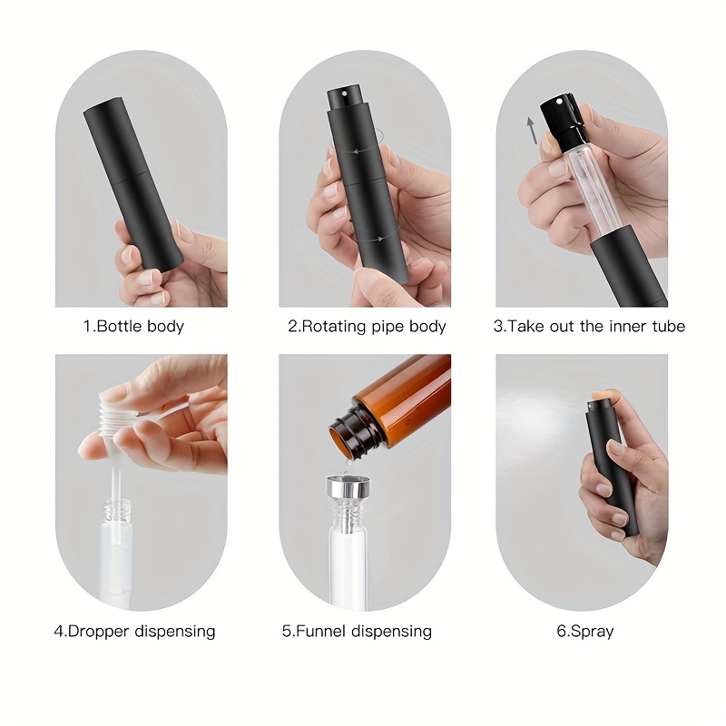 Набор из 3 дорожных флаконов-с – обзор и цена Perfume Atomizer Travel