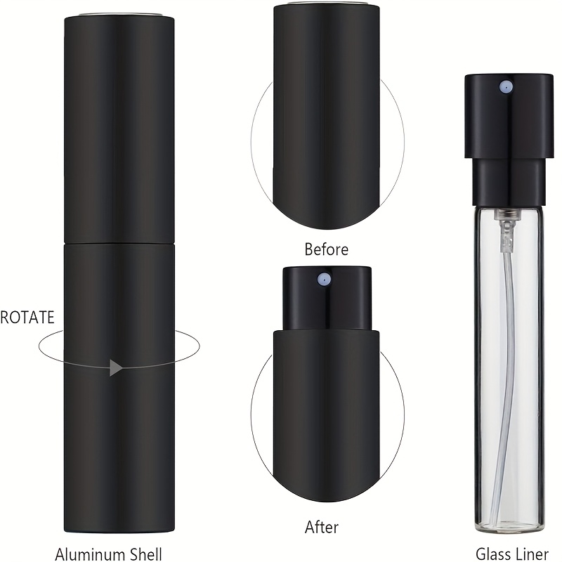 Набор из 3 дорожных флаконов-с – обзор и цена Perfume Atomizer Travel